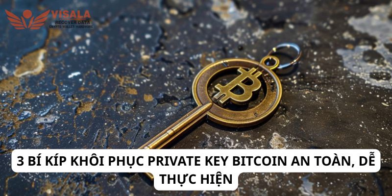 3 bí kíp khôi phục private key Bitcoin an toàn, dễ thực hiện
