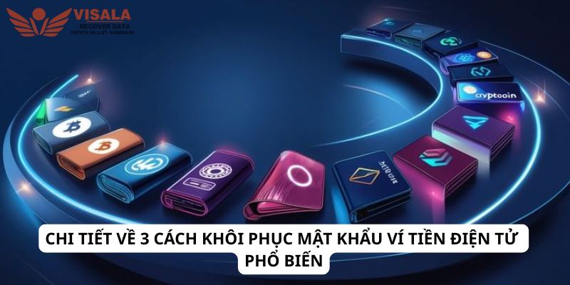 Khôi phục mật khẩu ví tiền điện tử với 3 phương pháp chính