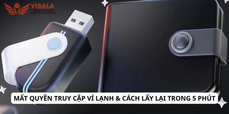 Mất quyền truy cập ví lạnh & cách lấy lại trong 5 phút