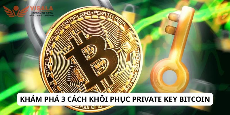 Khám phá 3 cách khôi phục private key Bitcoin
