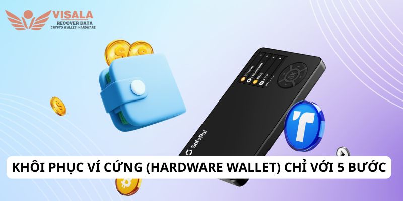Khôi phục ví cứng (hardware wallet) chỉ với 5 bước