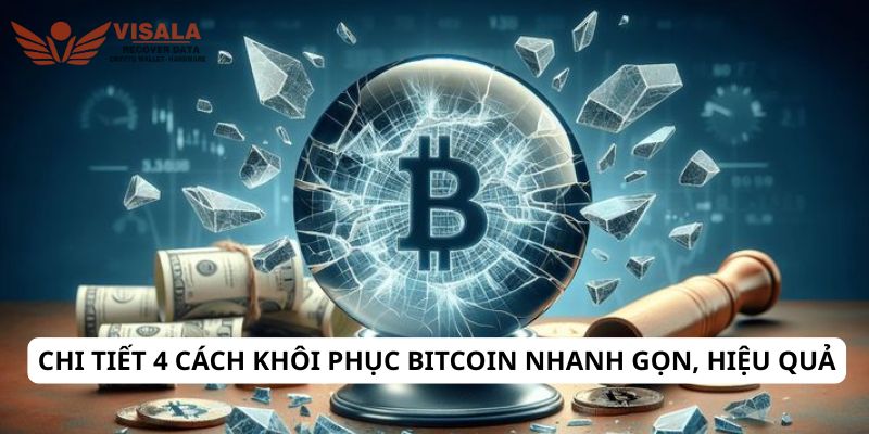 Chi tiết 4 cách khôi phục bitcoin nhanh gọn, hiệu quả