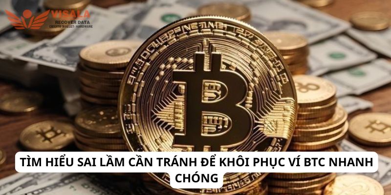 Tìm hiểu sai lầm cần tránh để khôi phục ví btc nhanh chóng